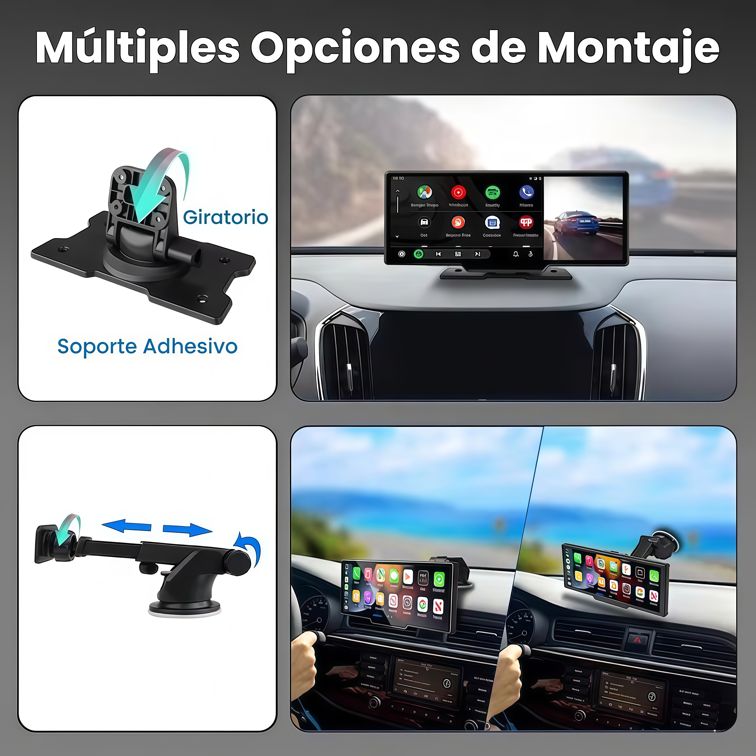 CARPRO PREMIUM - PANTALLA INTELIGENTE PARA CARRO
