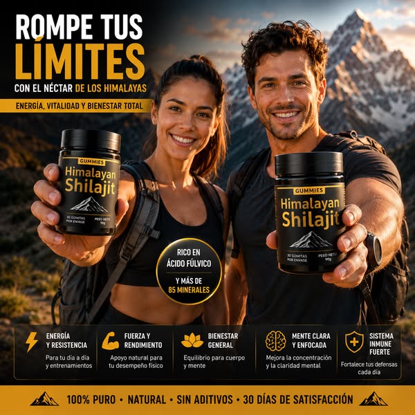 Shilajit Vital Gomitas- Energía Ancestral en Cada Bocado